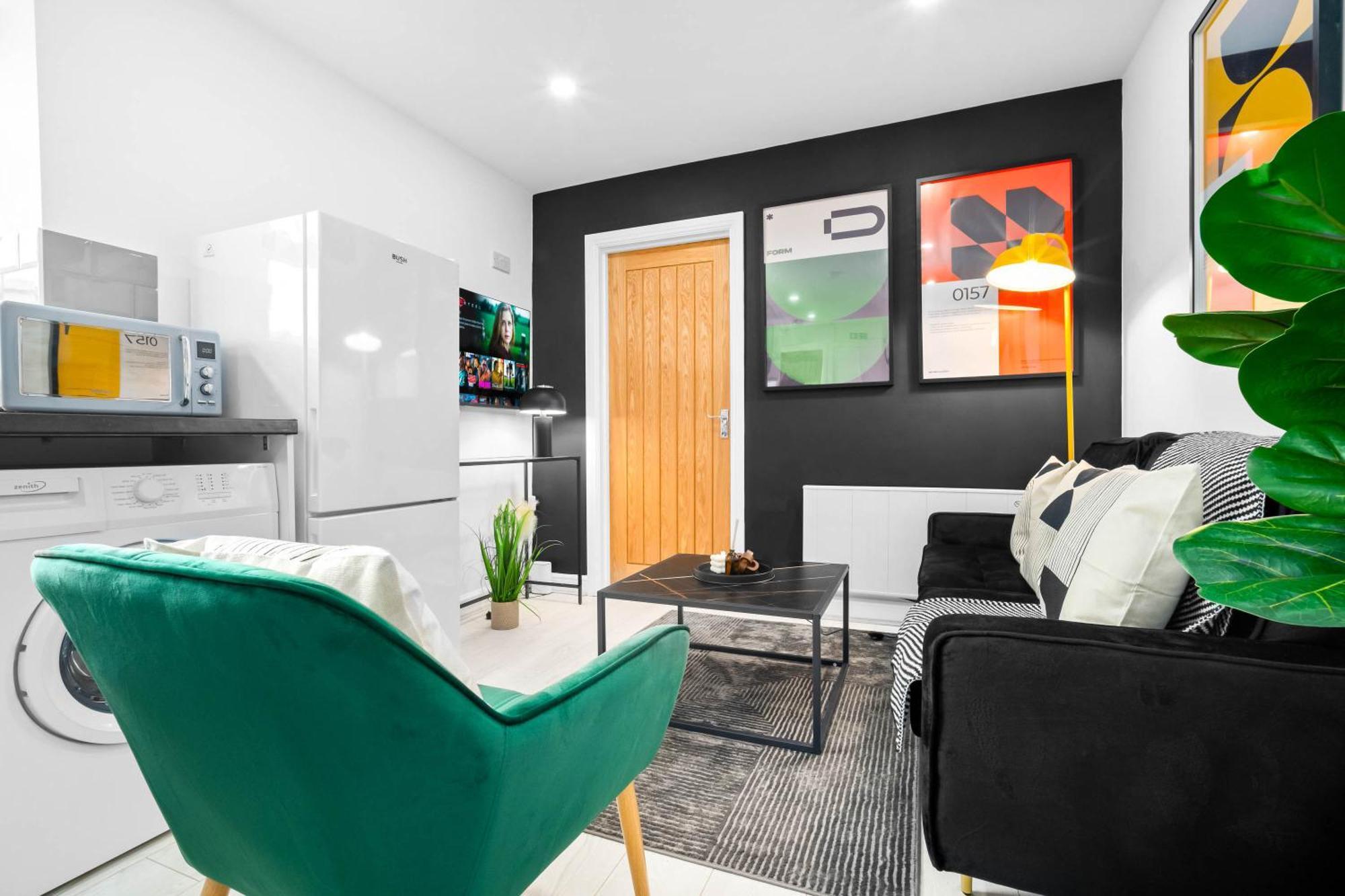 Luxury 3 Bedroom Apartment - Terrace - Near City Centre - Wifi - Smart Tv 1Mr Birmingham Ngoại thất bức ảnh
